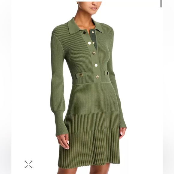 NWT Veronica Beard Lauper Ribbed Dress - Picture 1 of 3